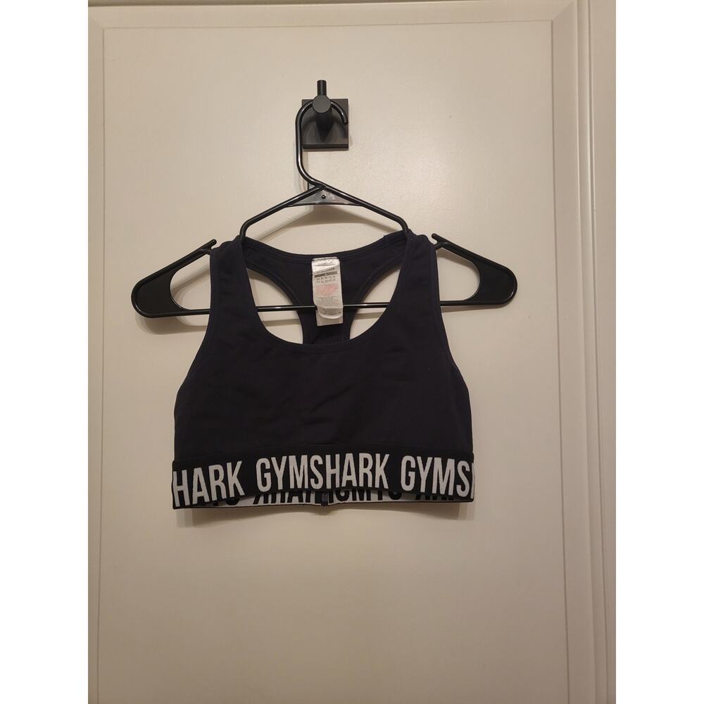 Gymshark Womens Flex Sports Bra Active Gym Yoga Workout Black Sz S